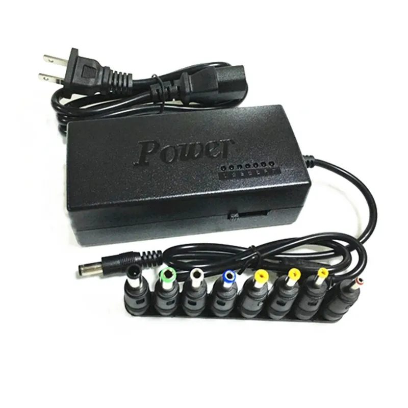 

Multi-purpose Straight-end Notebook Power Adapter For 12-24v 7-speed Adjustable V-number Notebook Universal Charger