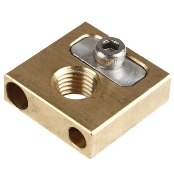 

Ultimaker3 Um3 Nozzle Copper Head Heater Block Copper Block 4Mm Heated Block For Ultimaker3 3D Printer