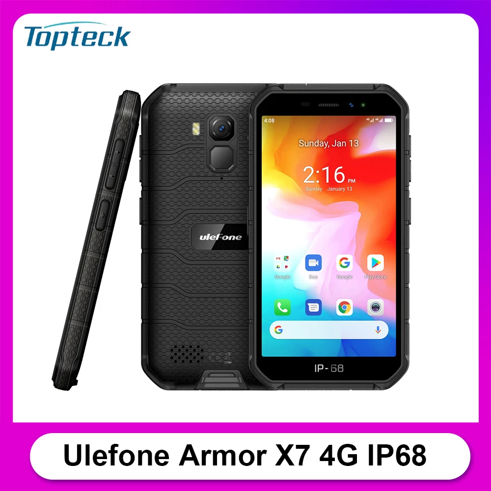 Ulefone Power 5 13000mAh 4G мобильный телефон 6 дюймов FHD восьмиядерный 6GB+64GB 21MP четыре камеры