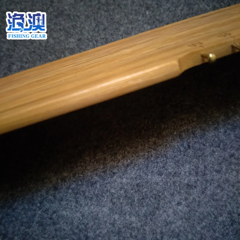 

Fishing Wooden Multi-functional Sub-line Ruler with Hook from Fish Wire Holder Line Measurement Board Ruler Fishing Gear