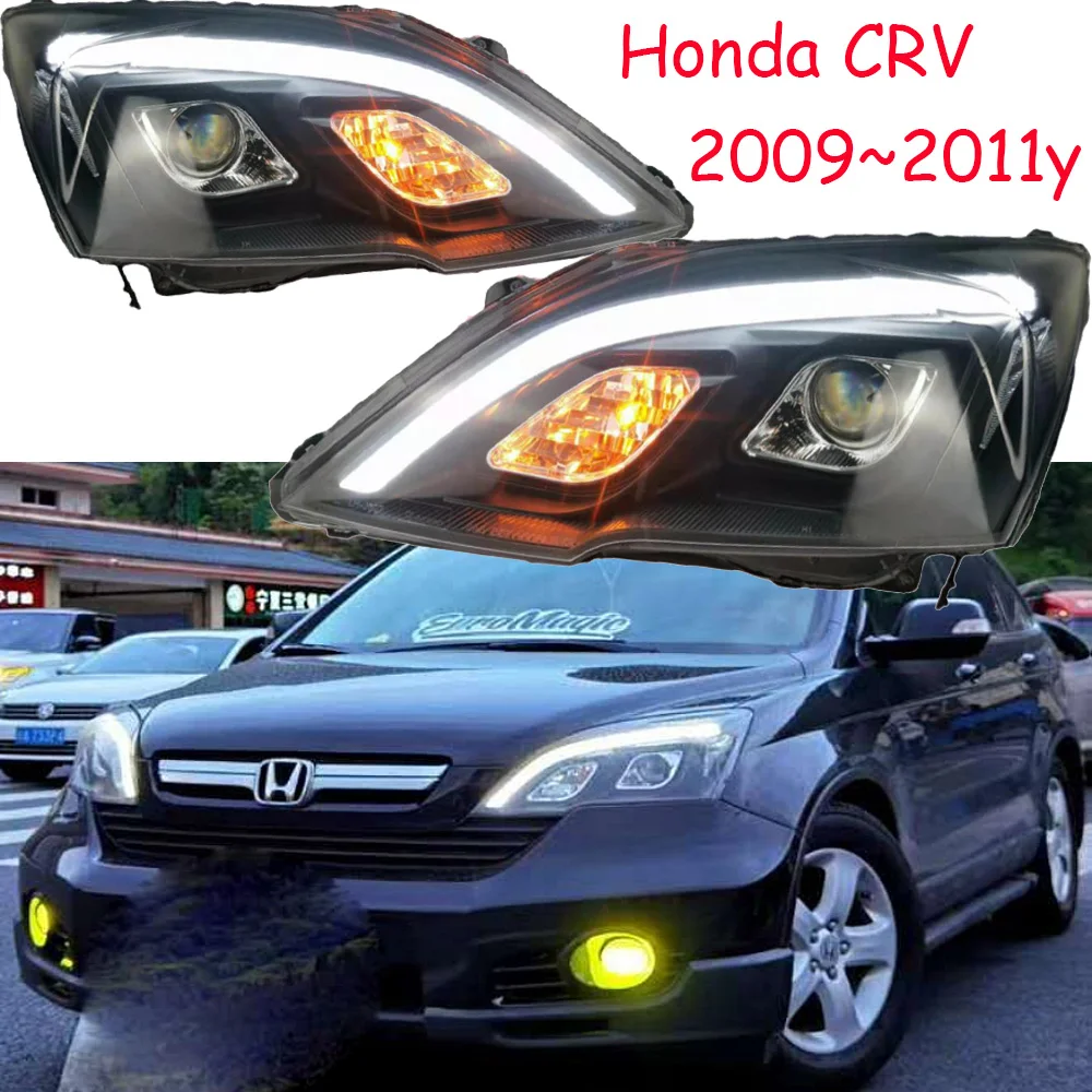 

Автостайлинг Тайвань, передсветильник РА для Honda CR-V CRV, передсветильник РА 2009 ~ Y, передняя фара, светодиодные дневные ходовые огни для honda crv, противотуманные фары