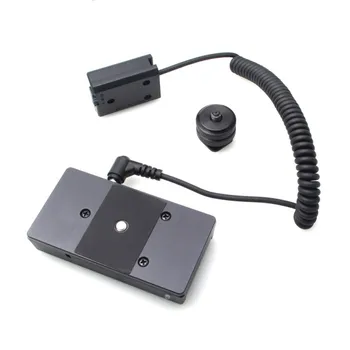 

To LP-E6 EN-EL15 EN-EL14 NP-FW50 Dummy Battery Plate Mount Spring Adapter Cable Battery Adapter NP-F970