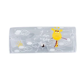 

Cute Carry Glasses Box Cartoon Glasses Case Transparent Women Eye Glasses Box Bag Protection For Travel Eyewear Accessoires
