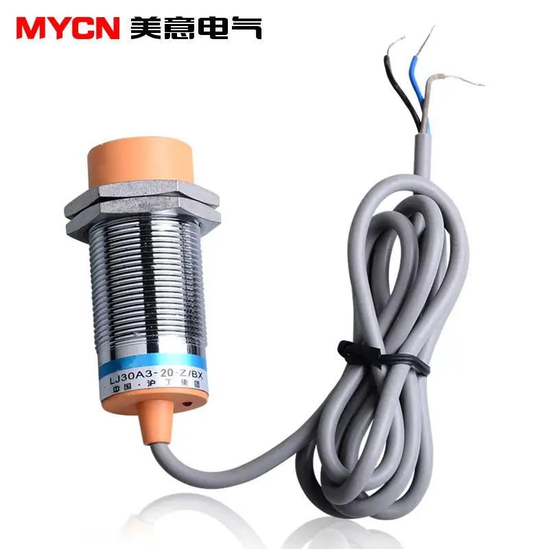 ZYCN бесконтактный выключатель LJ30A3-20-Z/BX M30 DC трехпроводной NPN нормально открытый 20 мм Датчик