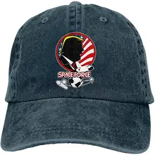 Мужская и Женская бейсбольная кепка с космическим форсом, джинсовая кепка для папы, Кепка для водителя грузовика