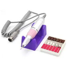 15 Вт Профессиональная электрическая дрель для дизайна ногтей 30000 об/мин машинка для маникюра, педикюра, напильники, инструменты R3MF