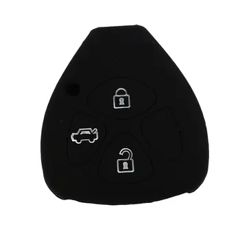 

3 Button Car Remote Control Silicone Protective Sleeve Case For Toyota Remote Control Cover Wear Resistant