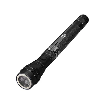 

Outdoor Flexible Flashlights Camping Tactical Flash Light Torch Spotlight 3x LED Telescopic Flexible Magnetic LED Flashlight