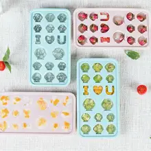 Форма для кубиков льда домашний холодильник с крышкой коробка для кубиков льда DIY Форма для мороженого контейнер для хранения инструментов формы для напитков Прямая поставка