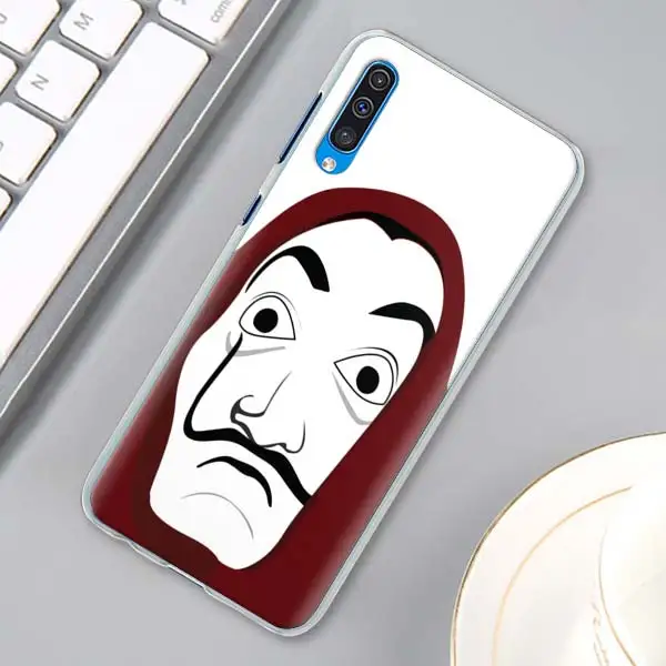 LA Casa De Papel чехол для samsung Galaxy A10s A20e A30 A40 A50 A50s A60 A70 A80 A6 A8 плюс A7 A9 в твердом переплете - Цвет: H09