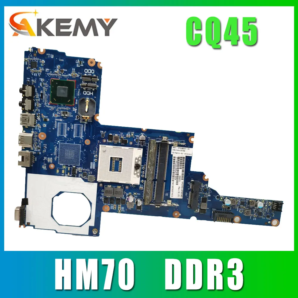 685783-001 685783-501 6050A2493101-MB-A02 для HP 2450 1000 2000 CQ45 материнская плата ноутбука HM70 UMA DDR3 |