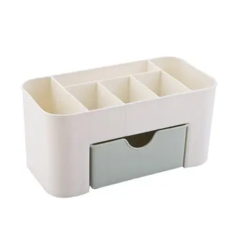 

Drawer Plastic Desktop Cosmetic Case With Small Drawer Multi-Function Jewelry Box Storage Box Desk Storage Box