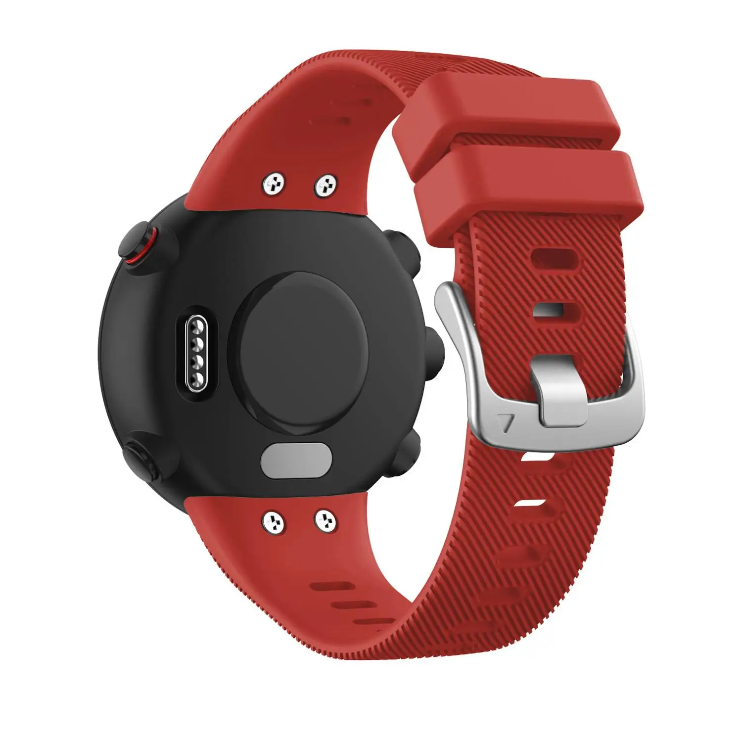 Силиконовый ремешок для Garmin Forerunner 45 45 s, умный ремешок для часов, спортивный сменный Браслет, цветной браслет Correa с инструментом - Цвет: Red