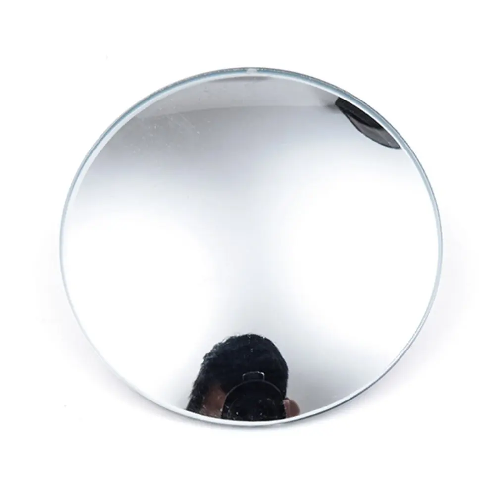 

Auto Rearview Mirror HD Borderless Small Circular Mirror Glass 360 Degree Adjustable Blind Spot Mirror