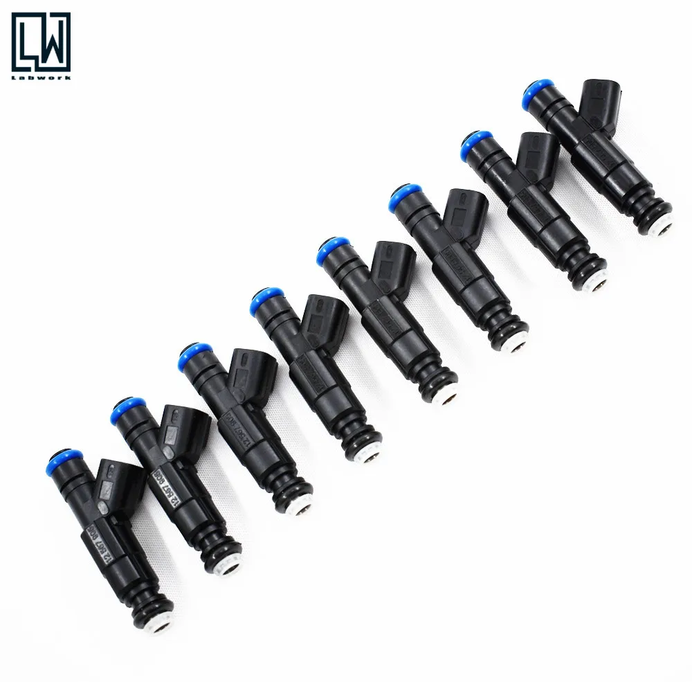 

8 Pcs Fuel Injectors Fit For Mercruiser V8 350 MAG 5.0 4.3 6.2 885176 0280156081