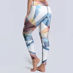 Новый дизайн леггинсы модные эластичные граффити спрей Цифровые Леггинсы с принтом женские леггинсы женские брюки