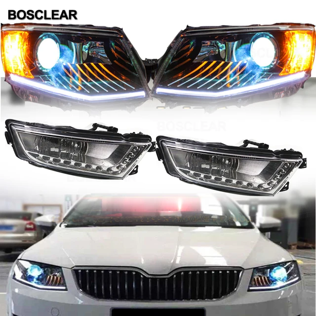 LED DRL HID Bi-Xenon-Scheinwerfer Skoda Octavia 2015-2017 – Multigenus