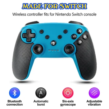 

Wireless Bluetooth Gamepad for Nintend Switch Controller Pro Six-axis Games Controller for Nintend Switch Pro Joystick Vibration
