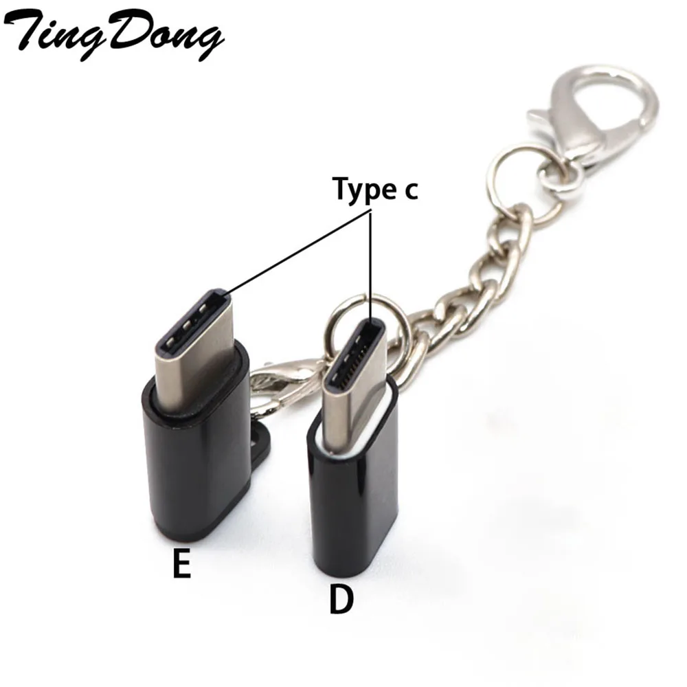 Переходник с Type C на Micro USB для Samsung кабель конвертер зарядки и передачи данных xiaomi
