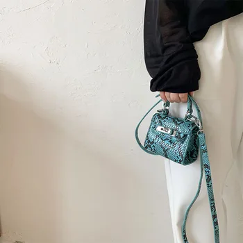 

Famous Designer High Quality Women Purse and Handbags 2020 New Fashion Casual Serpentine Mini Shoulder Messenger Bags Sac A Main
