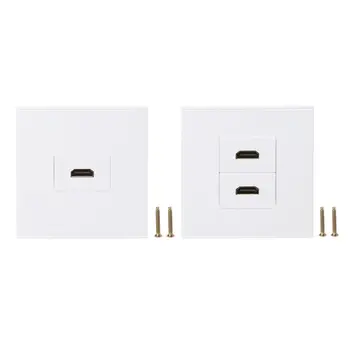 

86 Type Wall Panel Socket HDMI High Definition Digital TV Network Cable Outlet
