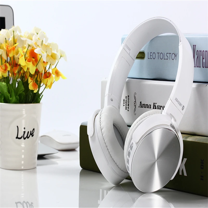 XB450BT Bluetooth V5.0 бас гарнитура беспроводные наушники Bluetooth стерео HIFI наушники с микрофоном TF карта AUX кабель