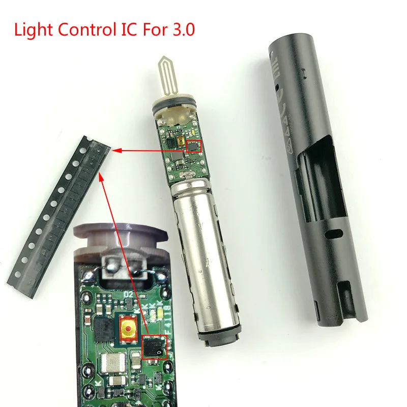 Power IC For AIKOS 3.0 PCB Red Light IC For IQS Multi Charge IKOS 2.4Plus Motherboard Ecig Repair Accessories power ic