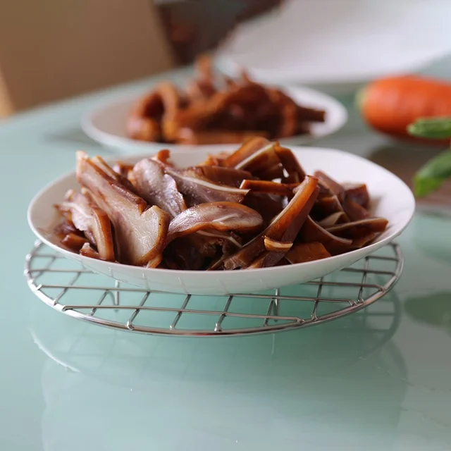 21 Cm -Es Rozsdamentes Acél Többfunkció Kerek Olajcsökkentő Hűtő Gőzölgő Rácsok Grillező Állvány Barbecue Háló Konyha Bbq Tartozékok - Image 4