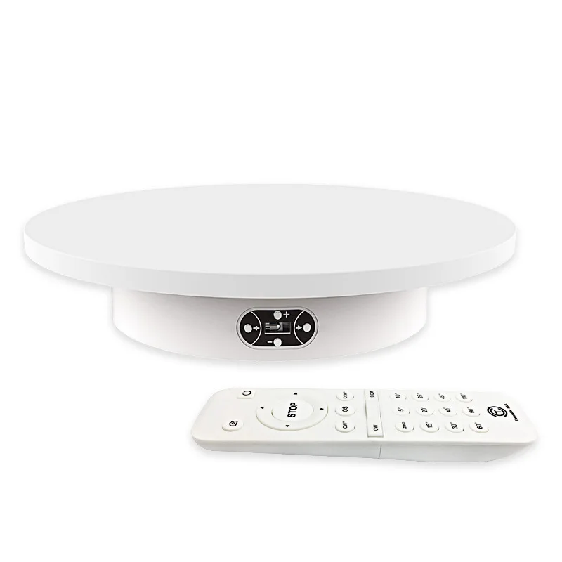 

100-240V Electric Turntable Photography Rotary Table Speed Control Rotary Display Stand Smart shooting carousel 12-35S/R 30CM Y