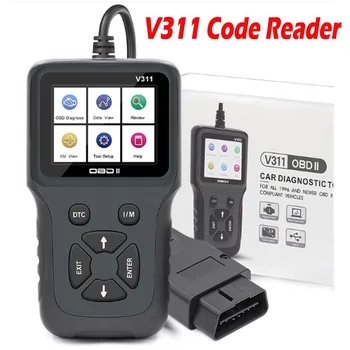 

OBD2 Fault Diagnostic Scanner V311 Code Reader for Car Engine Vehicle Fault Diagnosis and Real-time Data Flow Better Than ELM327