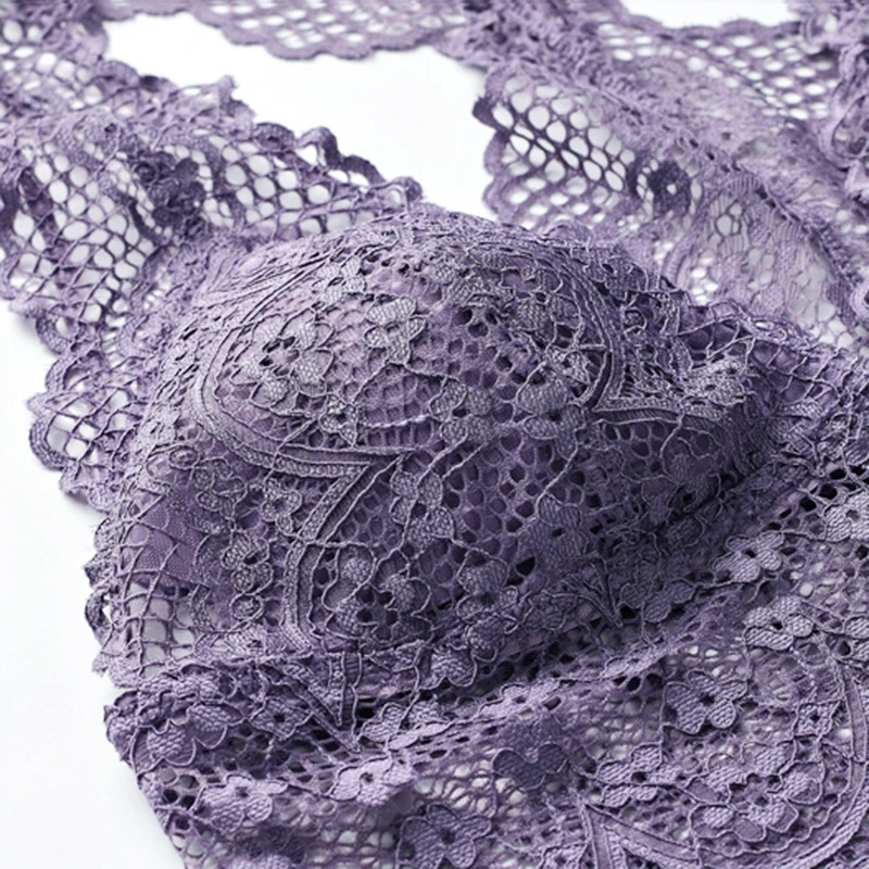 Бюстгальтер женский кружевной с чашками пуш ап и застежкой спереди|Бюстгальтеры|