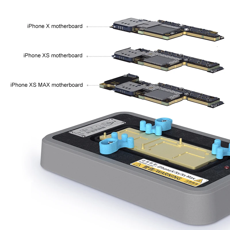 QianLi JP-19 новая нагревательная платформа паяльные станции iPhone X XS XS-MAX материнская плата многослойная Верхняя Нижняя разделительная Клей Удалить