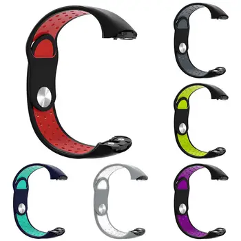 

Stylish Dual Color Silicone Watch Band Wrist Strap for Samsung Galaxy Fit R370