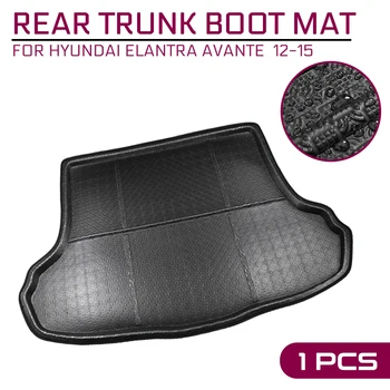 

For Hyundai Elantra Avante 2012 2013 2014 2015 Car Floor Mat Carpet Rear Trunk Anti-mud Cover