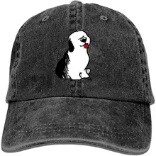 EANTE бейсболка-Старый Английский овчарка Мультфильм T ковбойские шляпы для мужчин женщин папа, спортивная бейсболка s