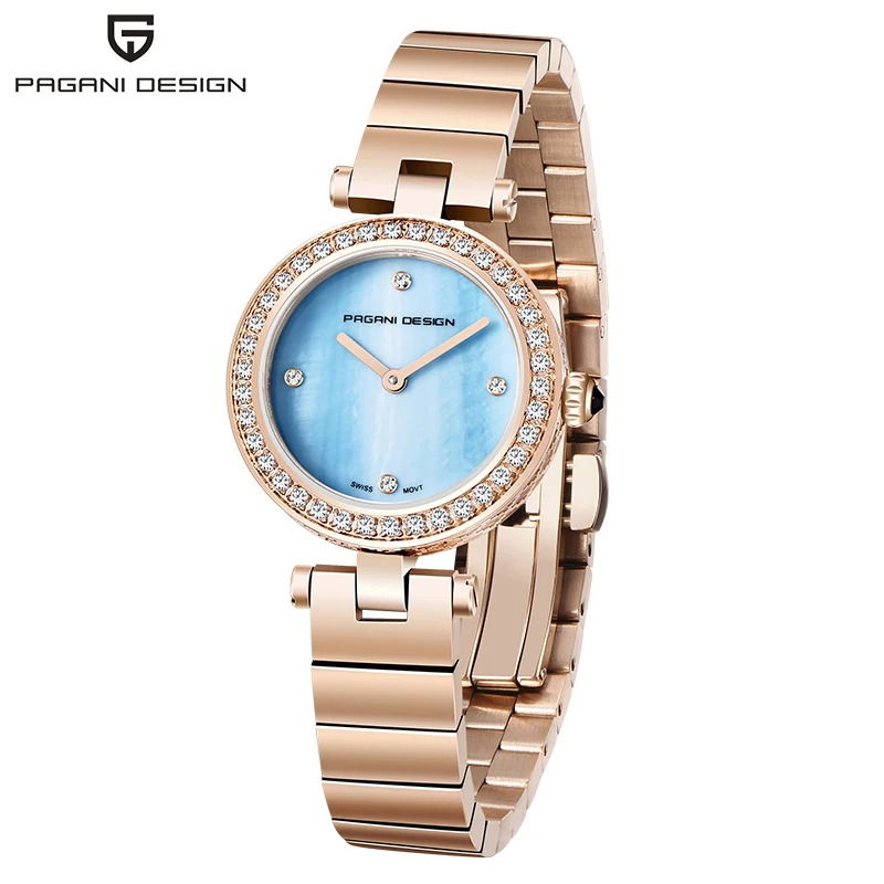 

PAGANI DESIGN New Women Watch Women Fashion Top Brand Luxury Stainless Steel Quartz Watch Woman Casual Waterproof Watch Relojes