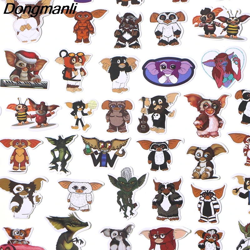 L3456 66 шт./компл. Gremlins смешанные наклейки для ноутбука скейтборд Чемодан стайлинга автомобилей велосипедов наклейки-граффити Водонепроницаемый наклейки