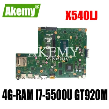 

New!!! Mianboard For Asus X540L F540L X540LJ Laptop motherboard REV2.1 Test work 100% 4G-RAM I7-5500U GT920M