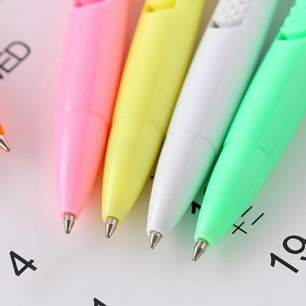 Ballpoint Pen 1pc Novelty Ballpoint Pen With Digital Clock Electronic Pen Exam Pens Watch Signature Writing School Stationery Supply