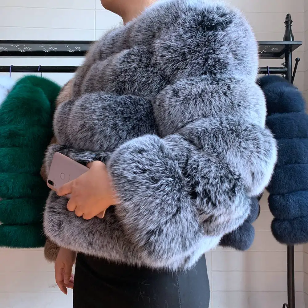 Real Fur Mink Coat Women Winter Mink Coats Female