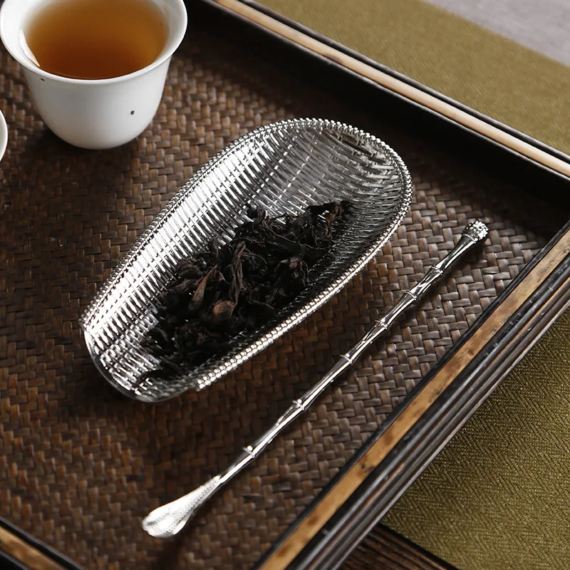 Wizamony чисто ручной набор для чая бамбуковая чайная ложка набор игл Китайский кунг-фу чайные аксессуары Шесть джентльменов