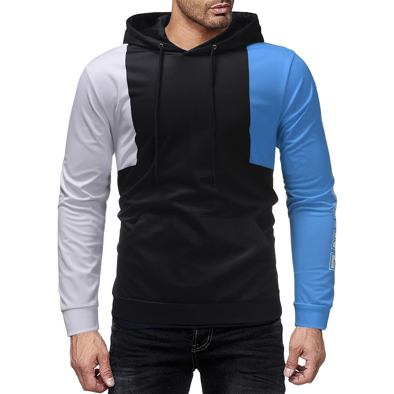 

CYXZFTROFL Men's New High Quality Printed Long-sleeved Men's Hooded Clothing Casual Fashion Hip Hop Brand Sweatshirt