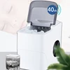 Household Portable Quick Ice Cube Maker Commercial Automatic Ice maker Machine  Electric Bullet Round Ice Making Machine 220V 5