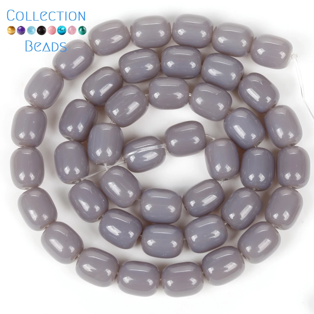 8x11mm Bunte Natürliche Kristall Zylindrischen Trommel Perlen Spacer Perlen Für Schmuck Machen Liefert DIY Armband Zubehör 15'' – Detail 12
