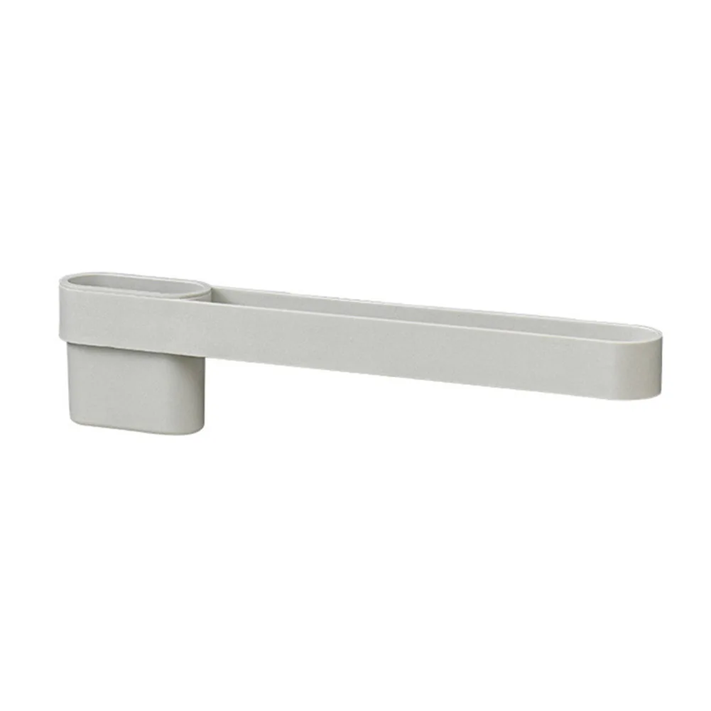 Bathroom Shelf With Suction Cup Free Punching Bathroom Shelf With Towel Rack Wall Mounted Type - Цвет: W