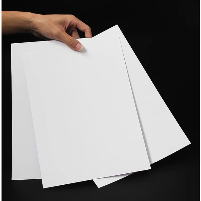 A4 White Kraft Paper DIY Handmake Card Making Craft Paper Thick Paperboard  Cardboard 180g 230g 300g 400g 20/50pcs High Qua