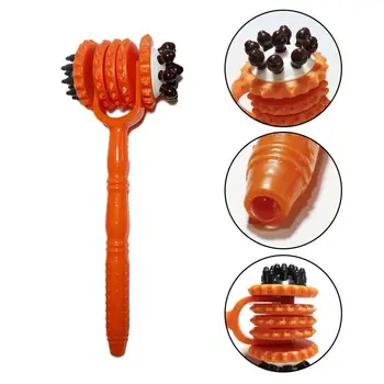 

1pc Waist Legs Back Massager Roller Telescopic Handy Scratcher Body Relax Office Back Stress Relief Adjustable Tools Z9X9