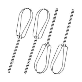 

4Pcs Hand Mixer Turbo Beaters Spare Replacement Parts For KitchenAid W10490648 KHM2B AP5644233 W10240913 AP5644233 PS4082859