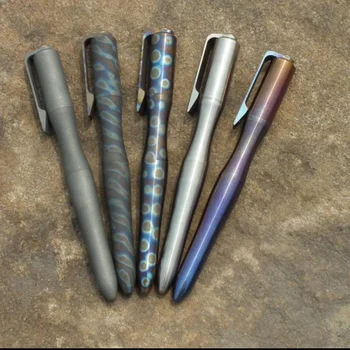 

Titanium alloy TC4 Self Defense survival Safety Tactical Pen Writing Tool Multi-functional Tactical Pen EDC