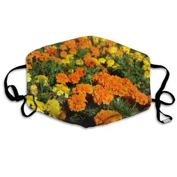 

Mouth Mask Beautiful Summer Flower Print Masks - Breathable Adjustable Windproof Mouth-Muffle, Camping Running for Women and Men